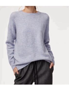 Light Lavender Crewneck Sweater - Women